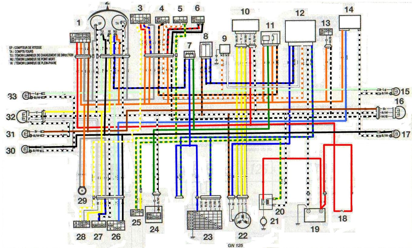 Suzuki Wiring Colors from www.motorcycle-manual.com